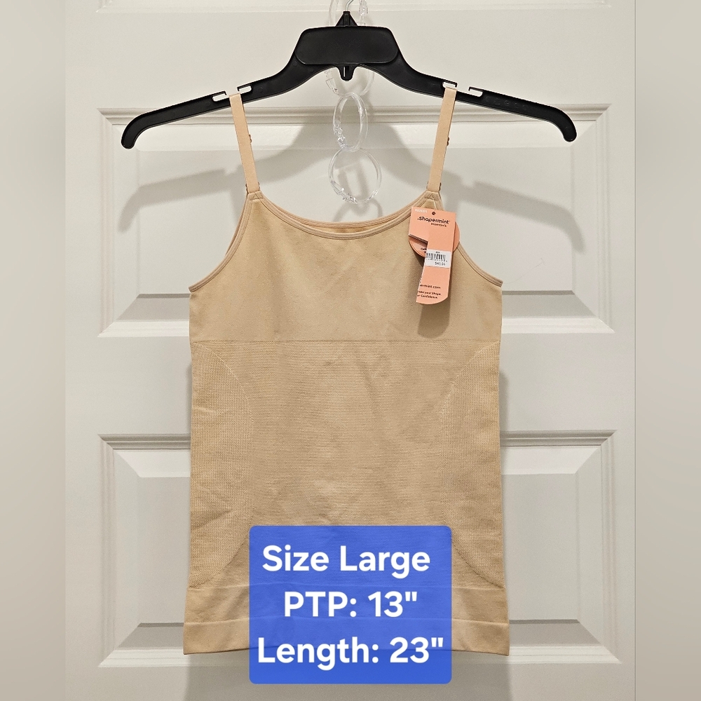Shapermint Essentials All Day Everyday Cami, NWT, Size Large